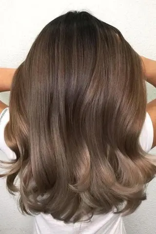 セミロング カラー 💗大人艶×髪質改善 カラー💗AYAKIのヘアスタイル