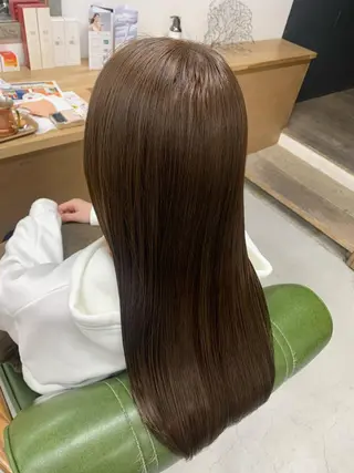 ロング カラー Rosso獨協大学前 YUNAのヘアスタイル