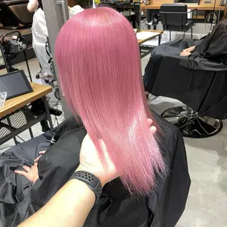 ミディアム カラー KEISUKE🐶 カラー✨エクステのヘアスタイル