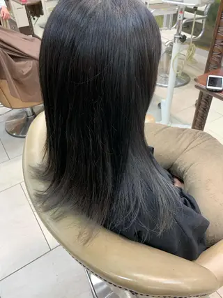 ロング カラー 半個室サロン/透明感 /艶髪♡岸上 温♡のヘアスタイル