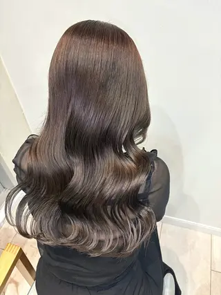 ロング カラー ひらち まいののヘアスタイル