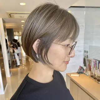 ショート 髪質改善 左近研人のヘアスタイル