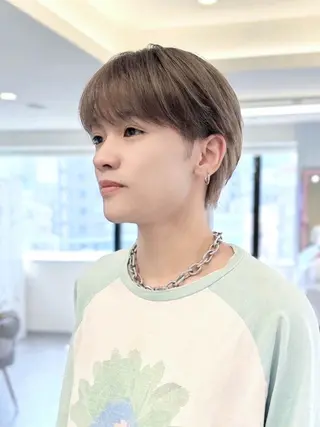 ショート 得能 海翔のヘアスタイル