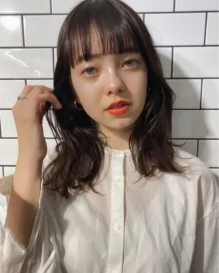 カラー 透明感カラー/ 鶴田 爽一郎のヘアスタイル