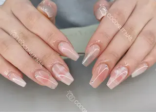 ネイル 神田 ココナッツのネイルデザイン