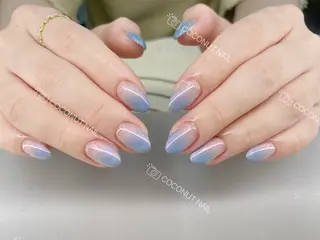 ネイル 神田 ココナッツのネイルデザイン