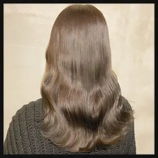 セミロング カラー パーマ ヘアアレンジ メンズ キッズ ネイル マツエク・マツパ アイブロウ 🌈髪質改善🉐割✨ 🌸“ever”🌸のヘアスタイル