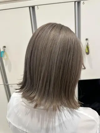 ミディアム GOAT_茅ヶ崎 キシ サクラのヘアスタイル