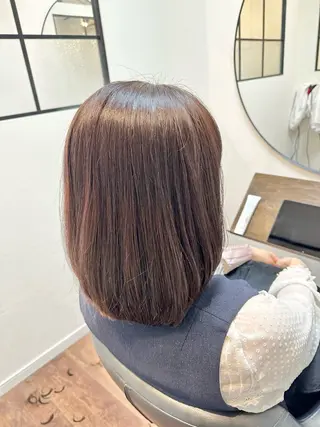 セミロング @Hair 新小岩店所属・新小岩美容室 @Hairモデル募集のヘアスタイル