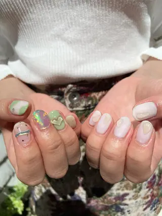 ネイル mimi nail✧︎*。のネイルデザイン