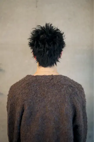 ショート メンズ ナガミ ショウのヘアスタイル