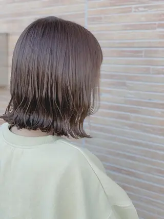 ミディアム メンズスタイル バレイヤージュ　齋藤のヘアスタイル