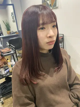 ロング くせ毛多毛特化 高橋　淳のヘアスタイル