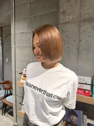 ショート 谷本虎太郎 レイヤー🌈ボブのヘアスタイル