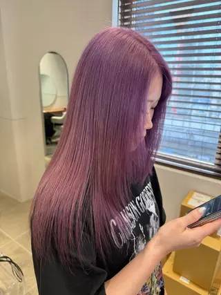 ロング カラー オタク特化美容師💟 チバコナツのヘアスタイル