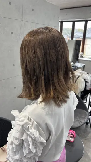 ミディアム REVE美容室 REVEマツエクのヘアスタイル