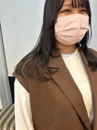 ミディアム さとう あやかのヘアスタイル