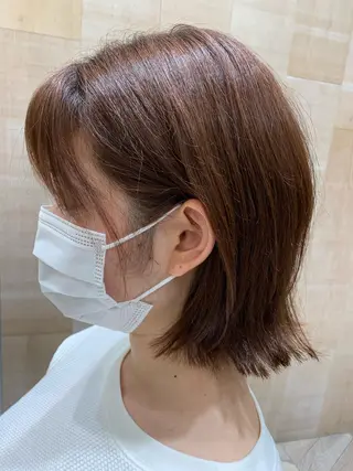 ショート カラー ヘアアレンジ 松村 知香のヘアスタイル