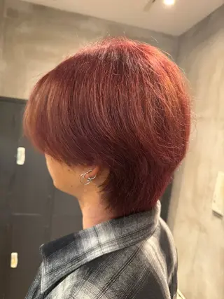 カラー メンズ 原田 夢来のヘアスタイル