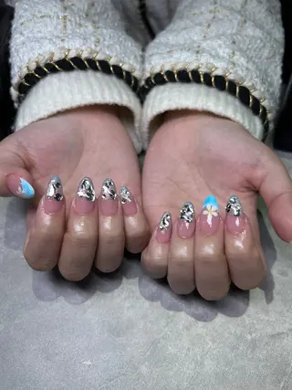 ネイル Miimo💅🏻 ほのか‪ ·͜·♡‬のネイルデザイン