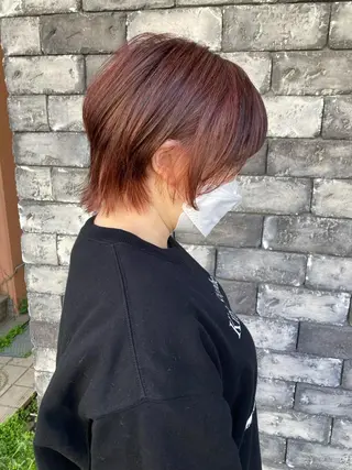 ショート カラー ✂️似合わせの魔術師 石田一樹✂️のヘアスタイル