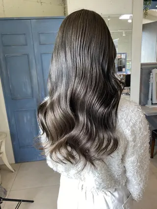 セミロング カラー Froom🌻 村上夏菜のネイルデザイン