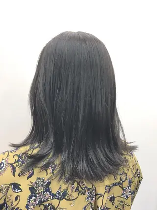 セミロング デジタルパーマ💫/ 似合わせカット✂️のヘアスタイル