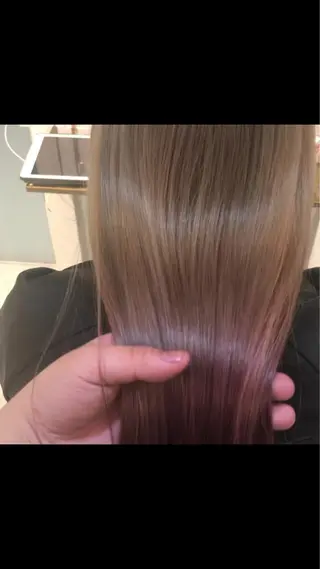 ロング カラー 小柳 公邦のヘアスタイル