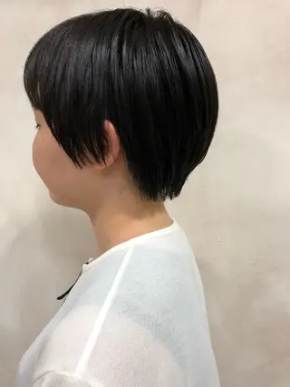 ショート せこぐち まいのヘアスタイル