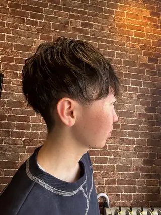 ショート メンズ 久木原 ゆりのヘアスタイル