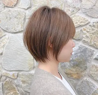 ショート 梶 久菜乃のヘアスタイル