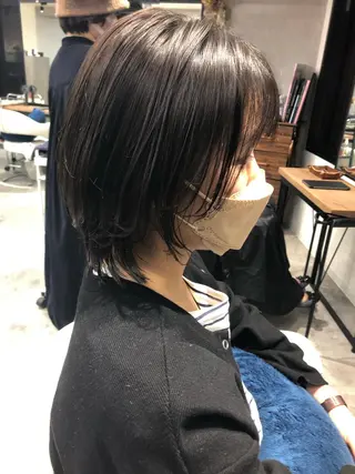 ミディアム Noyヨシモト ヒロトのヘアスタイル