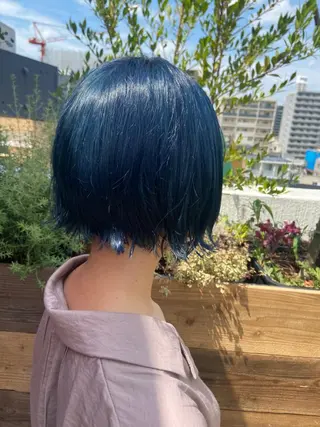 ショート カラー パーマ ヘアアレンジ メンズ キッズ ネイル マツエク・マツパ 久木原 ゆりのヘアスタイル