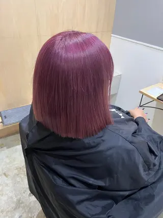 ミディアム miloc naha ナナカのヘアスタイル