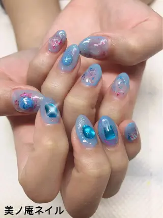 ネイル 美ノ庵ネイルサロン メトロポリタン前店のネイルデザイン