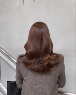 セミロング カラー 沖縄/ヘアアレンジ /ナカノのヘアスタイル