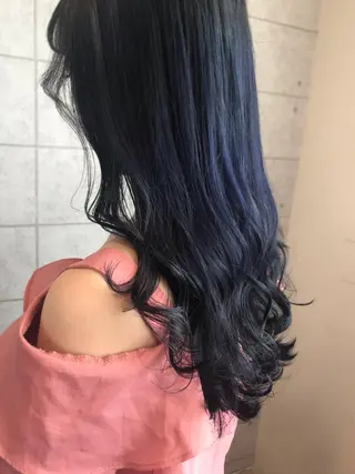 ロング カラー 烏丸韓国ヘア🇰🇷 ayaka🎀のヘアスタイル