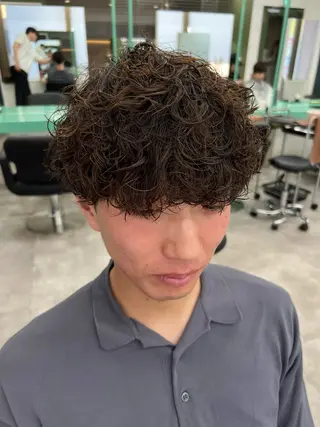 パーマ メンズ 🐻千葉 碧和🐻のヘアスタイル