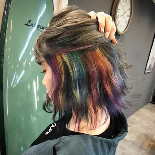 ミディアム ヘアーサロン アルカンシエルのヘアスタイル