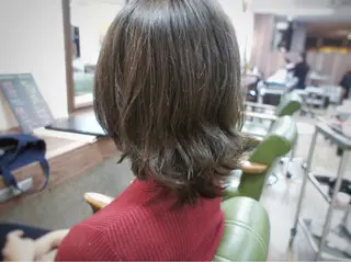 ミディアム カラー ヘアアレンジ 🟦髪質改善6年 💊YAMAMOTOのヘアスタイル