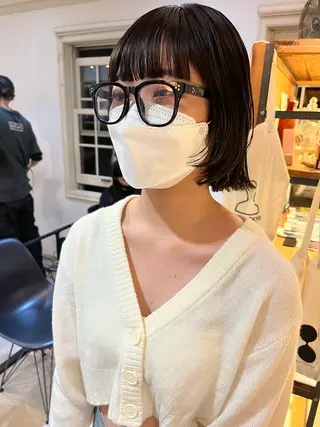 ショート カラー eri kinjoのヘアスタイル