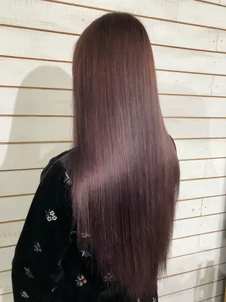 ロング カラー 🧡艶髪ちゅるん髪 🫧🧡YUKI❄️のヘアスタイル