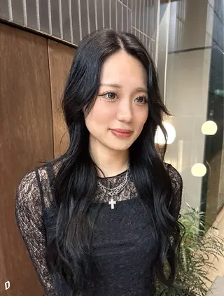 ロング カラー メンズパーマ特化 sayoのヘアスタイル