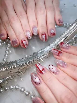 ネイル 岐阜・ワンホンネイル hanna🩷のネイルデザイン