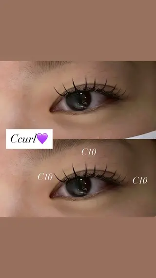 マツエク・マツパ 🐰Sara🐰 hair/eye🖤のマツエク・マツパデザイン