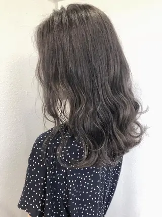 ミディアム カラー ヘアアレンジ GiseL天神カラー 髪質改善/ブリーチのヘアスタイル