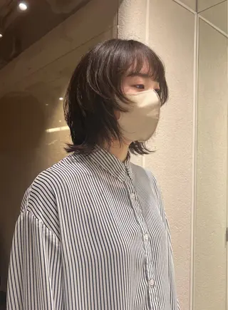 ショート rino🤍 恵比寿レイヤーカットのヘアスタイル