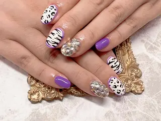 ネイル マジック ミラーのネイルデザイン