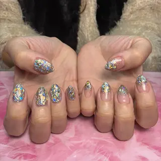 ミディアム hs nail salonのネイルデザイン