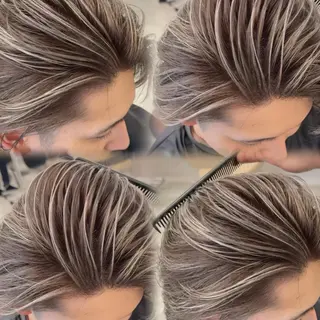 ショート 🇺🇸ルミナ🔥 海外ハイライトのヘアスタイル